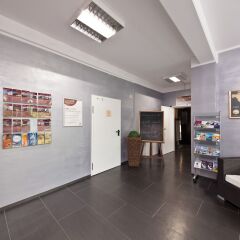 Novum Hotel Aviva Leipzig Neue Messe интерьер отеля