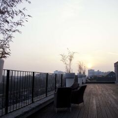 Отель Novotel Berlin Am Tiergarten Hotel Германия, Берлин - 2 отзыва об отеле, цены и фото номеров - забронировать отель Novotel Berlin Am Tiergarten Hotel онлайн балкон