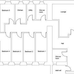 Апартаменты Royal Mile 5 BR Apartment nr Castle Эдинбург фото 11