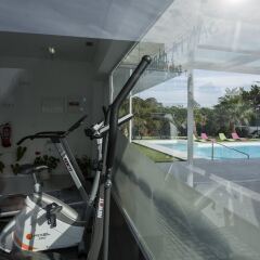 Отель Quinta de Santa Bárbara Casas Turisticas фитнесс-зал фото 3