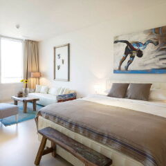 Отель VISIONAPARTMENTS Zurich Wolframplatz комната для гостей