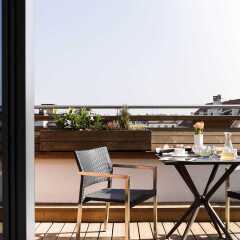 Отель Novotel Geneve Centre Швейцария, Женева - 1 отзыв об отеле, цены и фото номеров - забронировать отель Novotel Geneve Centre онлайн балкон