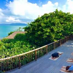 Отель Six Senses Samui фитнесс-зал фото 2