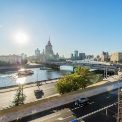 Апартаменты GM Apartment New Arbat 31-12 балкон