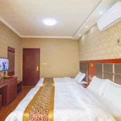 Отель Hangtian Business Hotel Xi'an Airport Китай, Сяньян - отзывы, цены и фото номеров - забронировать отель Hangtian Business Hotel Xi'an Airport онлайн комната для гостей фото 4