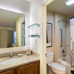 Отель Residence Inn Columbus Easton США, Колумбус - отзывы, цены и фото номеров - забронировать отель Residence Inn Columbus Easton онлайн ванная