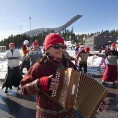 Отель Scandic Holmenkollen Park спортивное сооружение