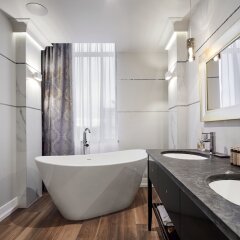 Отель Aparthotel Best Views Luxury Польша, Краков - отзывы, цены и фото номеров - забронировать отель Aparthotel Best Views Luxury онлайн ванная