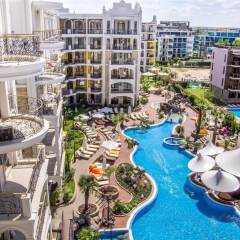 Отель Harmony Suites Monte Carlo Болгария, Солнечный берег - 1 отзыв об отеле, цены и фото номеров - забронировать отель Harmony Suites Monte Carlo онлайн балкон
