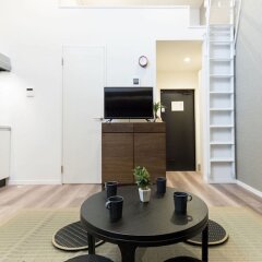 Отель Trip Pod Tojin-Machi A Фукуока в номере