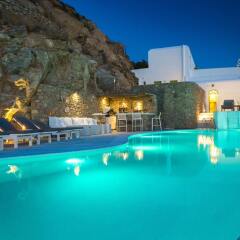 Отель Mykonos Beach Hotel Греция, Миконос - отзывы, цены и фото номеров - забронировать отель Mykonos Beach Hotel онлайн бассейн фото 3