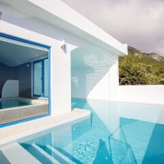 Villa En Tepe 1 by Akdenizvillam Турция, Калкан - отзывы, цены и фото номеров - забронировать отель Villa En Tepe 1 by Akdenizvillam онлайн бассейн фото 3
