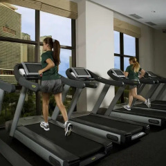 Отель InterContinental Miami фитнесс-зал фото 4