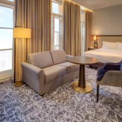 Отель Hilton London Euston 4* Улучшенный номер с различными типами кроватей фото 3