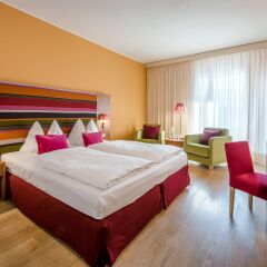 Hotel Therme Meran - Terme Merano Меран комната для гостей фото 3