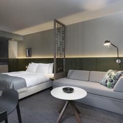 Отель Adina Apartment Hotel Hamburg Speicherstadt Германия, Гамбург - 1 отзыв об отеле, цены и фото номеров - забронировать отель Adina Apartment Hotel Hamburg Speicherstadt онлайн комната для гостей фото 4