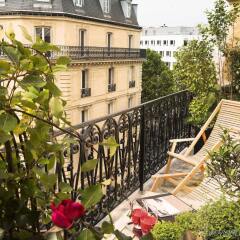 Отель Belmont Paris Франция, Париж - 9 отзывов об отеле, цены и фото номеров - забронировать отель Belmont Paris онлайн балкон