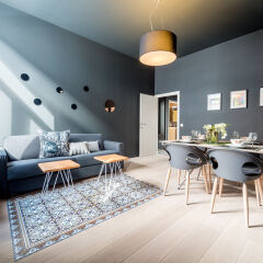 Отель Smartflats Design - Schuman Брюссель гостиничный бар
