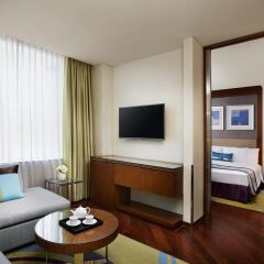 Отель Courtyard By Marriott Seoul Times Square комната для гостей фото 4