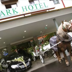Отель Parkhotel Hluboka Nad Vltavou Глубока-над-Влтавой парковка
