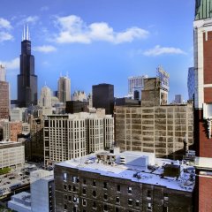 Hilton Chicago in Chicago, United States of America from 279$, photos, reviews - zenhotels.com balcony