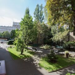 Апартаменты Bonifraterska Studio for 4 (A9) балкон