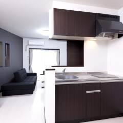 Отель Aruko Residence Tenjin Minami Фукуока в номере