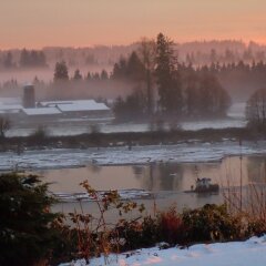 Отель Fraser Riverview Holiday Apartment Канада, Мэйпл-Ридж - отзывы, цены и фото номеров - забронировать отель Fraser Riverview Holiday Apartment онлайн вид на фасад