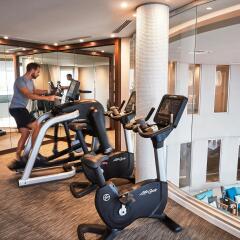 Отель 7Pines Resort Ibiza фитнесс-зал