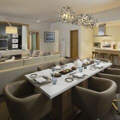 Отель Beach Rotana Residences в номере