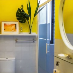 Отель Apartamento moderno junto a la Gran Vía ванная фото 2