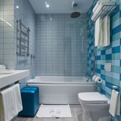 Гостиница Миротель Новосибирск 4* Стандартный номер с разными типами кроватей фото 12