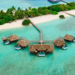 Отель Sheraton Maldives Full Moon Resort & Spa Мальдивы, Северный атолл Мале - отзывы, цены и фото номеров - забронировать отель Sheraton Maldives Full Moon Resort & Spa онлайн фитнесс-зал фото 4