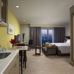 Отель Shama Lakeview Asoke Bangkok Бангкок в номере фото 2