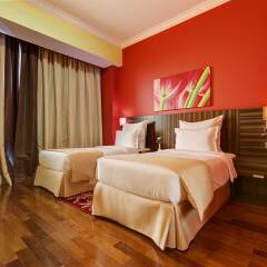 Abidos Hotel Apartment, Dubailand комната для гостей фото 2