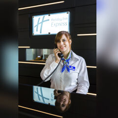 Отель Holiday Inn Express Karlsruhe - City Park интерьер отеля