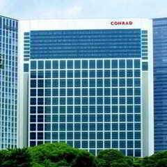 Отель Conrad Tokyo сауна