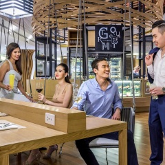 Отель Novotel Bangkok On Siam Square гостиничный бар