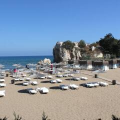 Mavi Beyaz Hotel Beach Club Силифке пляж