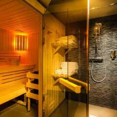 Отель Hôtel Helussi сауна