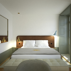 Отель Pestana Porto - Goldsmith комната для гостей