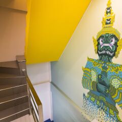 Pixellar Hostel Бангкок удобства в номере