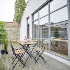 Отель Sweet Inn Apartments Couronne Бельгия, Брюссель - отзывы, цены и фото номеров - забронировать отель Sweet Inn Apartments Couronne онлайн балкон