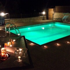 Отель Achillion Luxury Corfu Villa бассейн