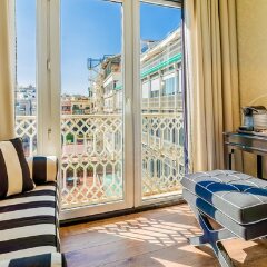 Отель H10 Catalunya Plaza Boutique Hotel Испания, Барселона - 10 отзывов об отеле, цены и фото номеров - забронировать отель H10 Catalunya Plaza Boutique Hotel онлайн балкон