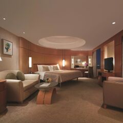 Отель Makati Shangri-La, Manila Филиппины, Макати - отзывы, цены и фото номеров - забронировать отель Makati Shangri-La, Manila онлайн комната для гостей фото 4