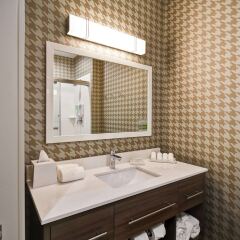 Отель Home2 Suites by Hilton Columbus Downtown США, Колумбус - отзывы, цены и фото номеров - забронировать отель Home2 Suites by Hilton Columbus Downtown онлайн ванная фото 2