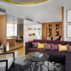 Отель Marriott Executive Apartments Bangkok, Sukhumvit Thonglor Таиланд, Бангкок - отзывы, цены и фото номеров - забронировать отель Marriott Executive Apartments Bangkok, Sukhumvit Thonglor онлайн интерьер отеля