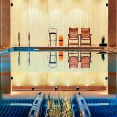 Отель Lucky Bansko Aparthotel SPA & Relax Болгария, Банско - отзывы, цены и фото номеров - забронировать отель Lucky Bansko Aparthotel SPA & Relax онлайн бассейн фото 2