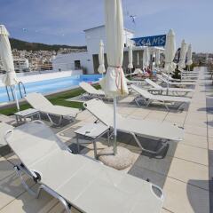 Hotel Oceanis Kavala пляж